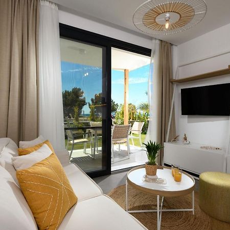 Nisea Beach Apartments Prínosz Kültér fotó