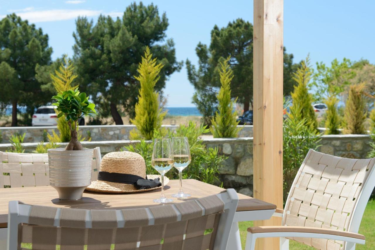 Nisea Beach Apartments Prínosz Kültér fotó