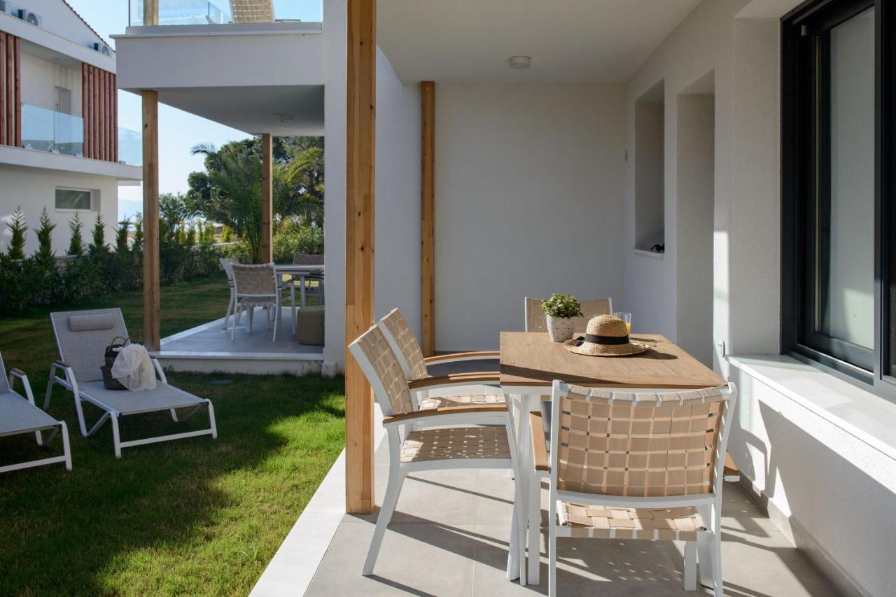 Nisea Beach Apartments Prínosz Kültér fotó